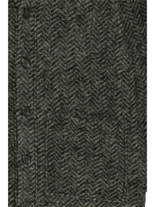Wool Fleece Advance Cardigan olive Universal Works. | 35788OLIVE